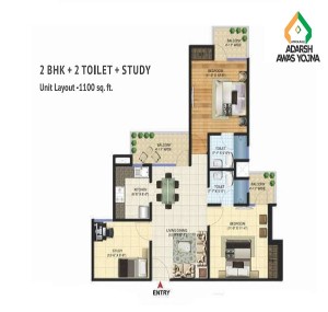 amrapali adarsh awas yojna floor plan , amrapali adarsh awas yojna