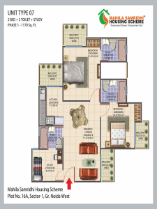 Mahila Samridhi Housing Floor Plan , Mahila Samridhi Housing