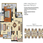 ace city floor plan , ace city noida extension