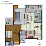 amrapali golf homes floor plan , amrapali golf homes