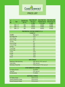 casa greens 1 price list , casa greens 1