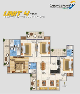 dev sai sports home floor plan , dev sai sports home