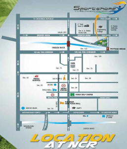 dev sai sports home location map , dev sai sports home