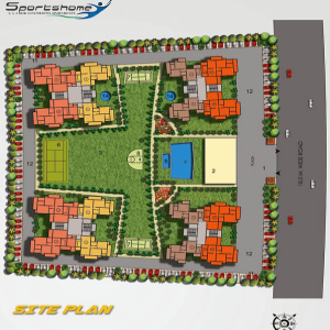 dev sai sports home site plan , dev sai sports home