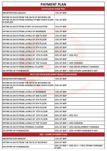 ekdant rawal residency payment plan , ekdant rawal residency