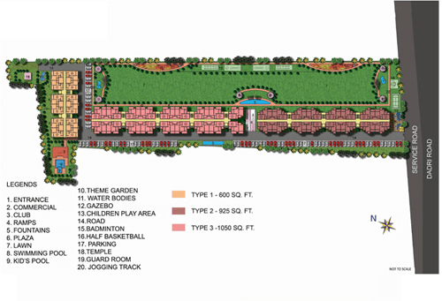 ekdant rawal residency site plan , ekdant rawal residency