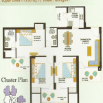 eros sampoornam floor plan , eros sampoornam