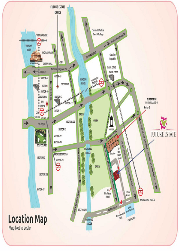 future estate location map , future estate