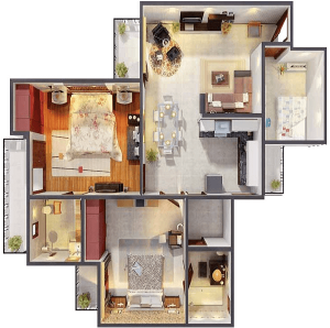 gaur city 1st avenue floor plan , gaur city 1st avenue