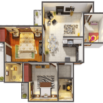 gaur city 1st avenue floor plan , gaur city 1st avenue