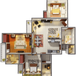 gaur city 1st avenue floor plan , gaur city 1st avenue