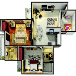 gaur city 4th avenue floor plan , gaur city 4th avenue