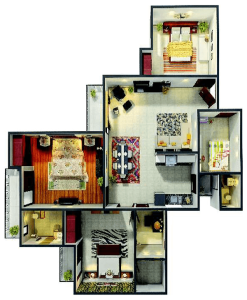 gaur city 4th avenue floor plan , gaur city 4th avenue