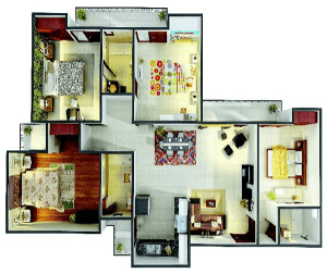 gaur city 4th avenue floor plan , gaur city 4th avenue