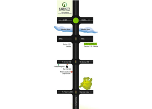 gaur city 4th avenue location map , gaur city 4th avenue