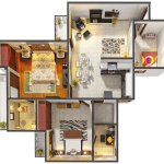 gaur city 5th avenue floor plan , gaur city 5th avenue