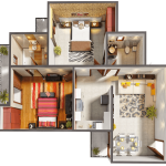 gaur city 5th avenue floor plan , gaur city 5th avenue