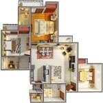 gaur city 5th avenue floor plan , gaur city 5th avenue