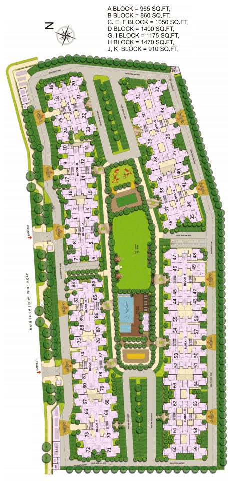 gaur city 5th avenue site plan , gaur city 5th avenue