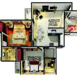 gaur city 6th avenue floor plan , gaur city 6th avenue