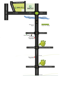 gaur city 7th avenue location map , gaur city 7th avenue