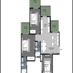 gulshan bellina floor plan , gulshan bellina