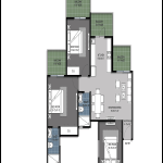 gulshan bellina floor plan , gulshan bellina