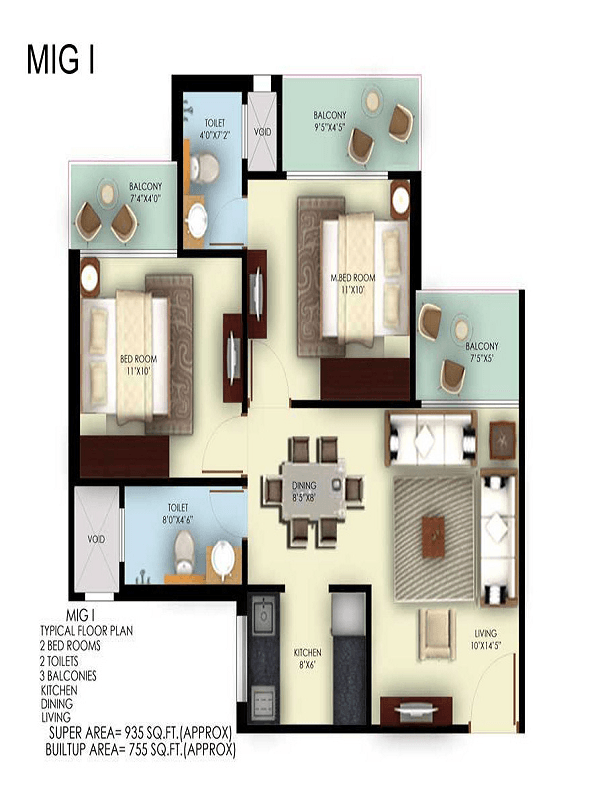 mahagun mywoods phase 3 floor plan , mahagun mywoods phase 3