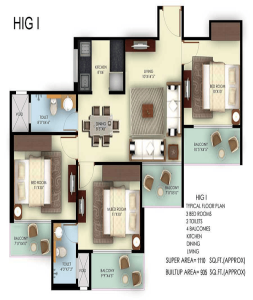 mahagun mywoods phase 3 floor plan , mahagun mywoods phase 3