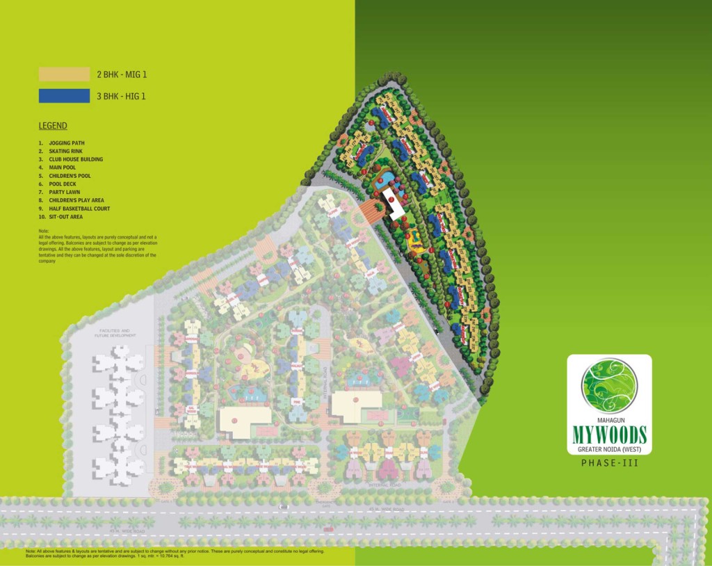 mahagun mywoods phase 3 site plan , mahagun mywoods phase 3 