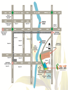 mahila samridhi housing location map , mahila samridhi housing
