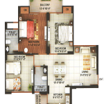 rajresidency floor plan , rajresidency noida extension