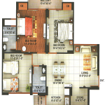 rajresidency floor plan , rajresidency noida extension
