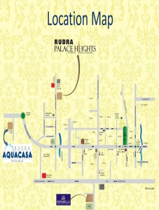 rudra aqua casa location map , rudra aqua casa