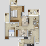 shri radha sky garden floor plan , shri radha sky garden