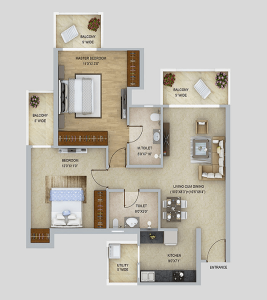 shri radha sky garden floor plan , shri radha sky garden