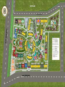 supertech eco village 1 site plan , supertech eco village 1
