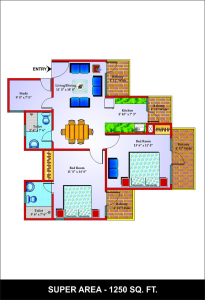 unibera floor plan , unibera noida extension
