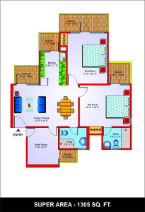 unibera floor plan , unibera noida extension