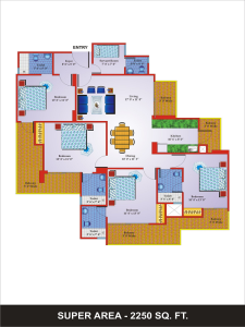 unibera floor plan , unibera noida extension