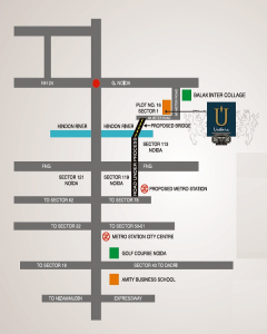 unibera location map , unibera noida extension