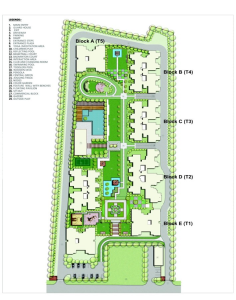 unibera site plan , unibera noida extension