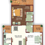 Ajnara fragrance floor plan , Ajnara fragrance