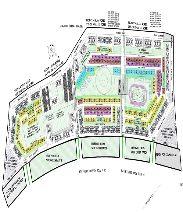 aarcity star villas site plan , aarcity star villas