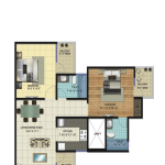 amrapali bollywood towers floor plan , amrapali bollywood towers