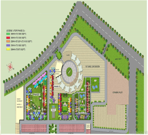 amrapali bollywood towers site plan , amrapali bollywood towers