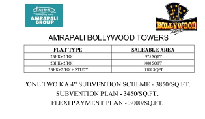 amrapali bollywood twoers price list , amrapali bollywood twoers