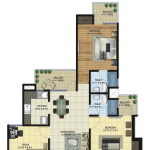 amrapali twin towers floor plan , amrapali twin towers