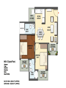 mahagun mantra floor plan , mahagun mantra