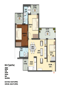mahagun mantra floor plan , mahagun mantra